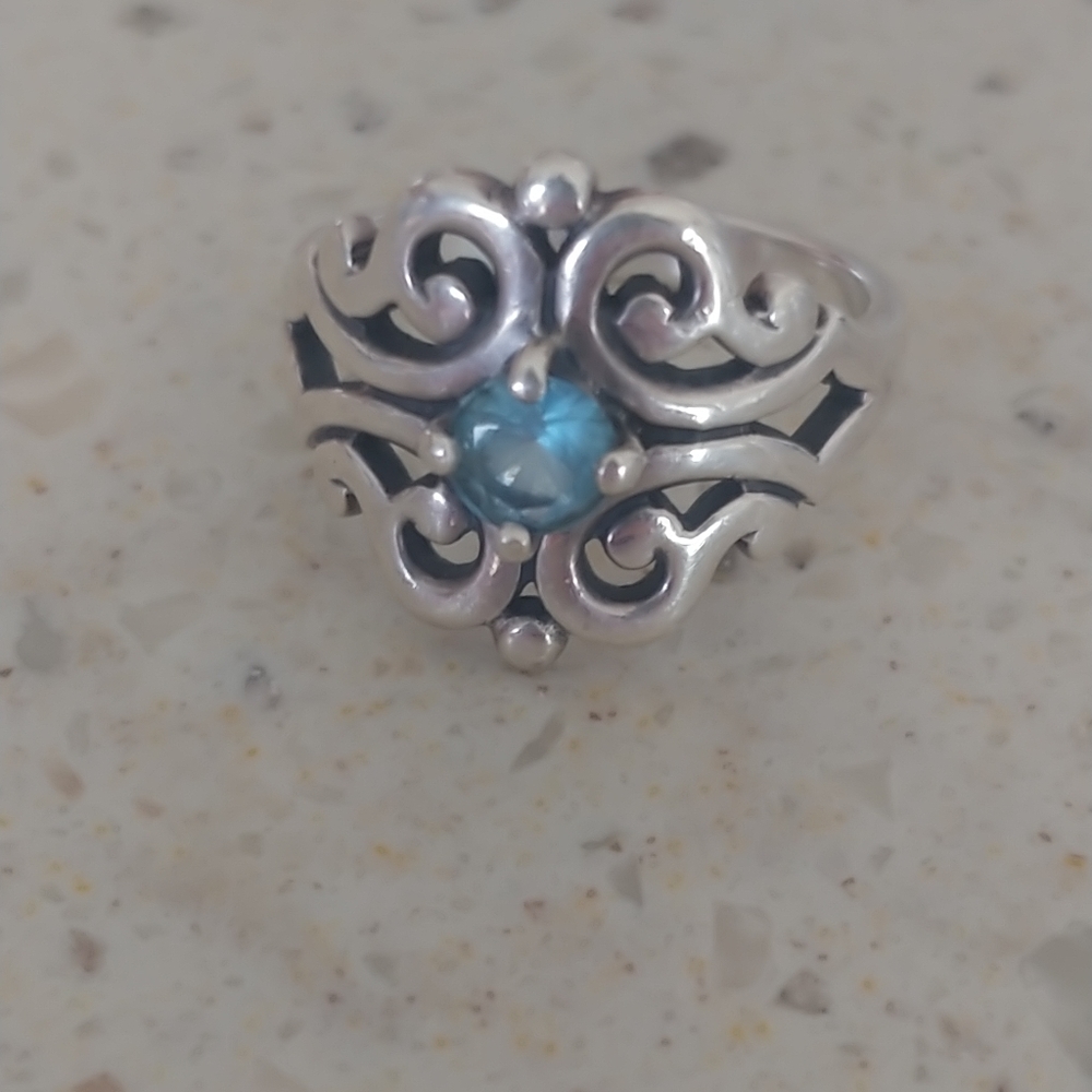 James Avery Topaz Spanish Lace Ring